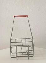 Vintage flessenrek, Huis en Inrichting, Woonaccessoires | Krantenbakken en Lectuurbakken, Ophalen of Verzenden, Gebruikt