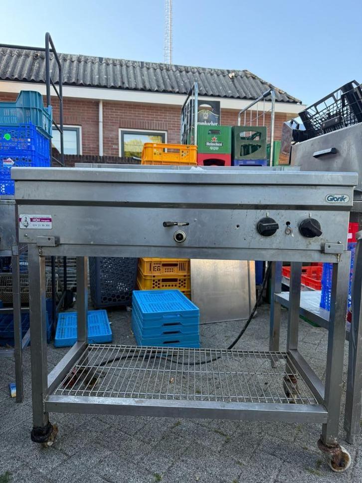 2x Professionele RVS Frituurpannen (Heeft service nodig), Zakelijke goederen, Horeca | Keukenapparatuur, Fornuis, Frituur en Grillen
