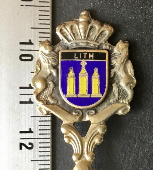 lepel, Lith, gemeentewapen, emaille (L1, Verzamelen, Overige Verzamelen, Gebruikt, Ophalen of Verzenden
