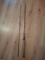 Snoek reel hengel 2.45m - Onbekend Merk, Ophalen of Verzenden, Zo goed als nieuw, Werphengel