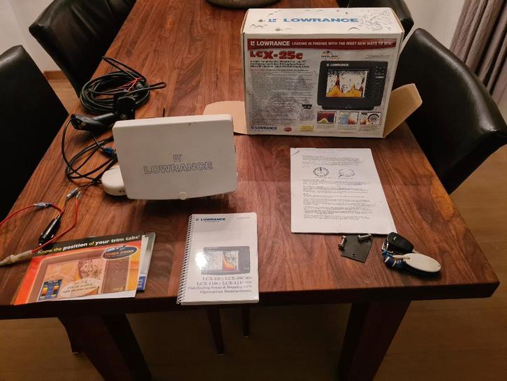 Te koop: LOWRANCE LCX-25C visvinder / kaartplotter, Watersport en Boten, Navigatiemiddelen en Scheepselektronica, Gebruikt, Kaartplotter of Fish Finder