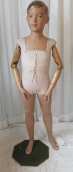 oude complete mannequin buste jongetje Imans, Paris 10, Antiek en Kunst, Curiosa en Brocante, Ophalen