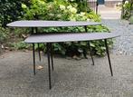 mooie stalen bijzettafels van het merk PTMD, Huis en Inrichting, Ophalen, Metaal of Aluminium, Zo goed als nieuw, 60 cm of meer