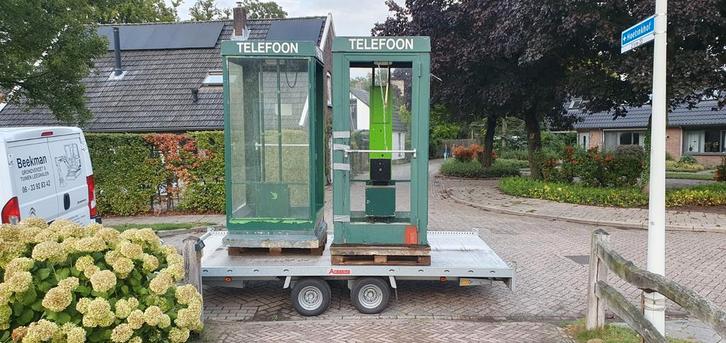 Te koop 2 hele oude telefooncellen uit de jaren 70 a 80, Verzamelen, Overige Verzamelen, Ophalen