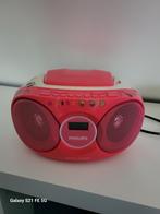 Roze radio/cd speler, Audio, Tv en Foto, Radio's, Gebruikt, Ophalen, Radio