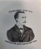 English Political Memorabilia Parliament souvenir 1885 15, Ophalen of Verzenden