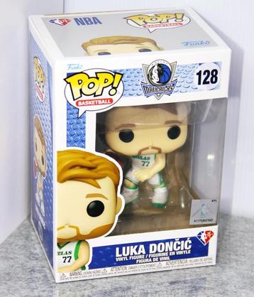 Funko POP! Luka Doncic #128 NBA Basketball Dallas Mavericks beschikbaar voor biedingen