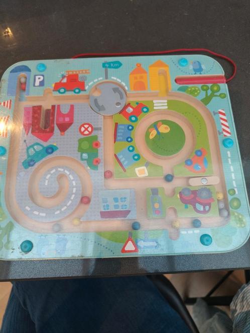 HABA magneet labyrint, Kinderen en Baby's, Speelgoed | Educatief en Creatief, Zo goed als nieuw, Ophalen of Verzenden