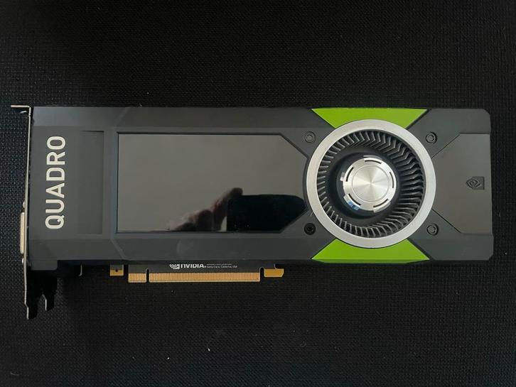 Nvidia Quadro P5000 16GB, Computers en Software, Videokaarten, Gebruikt, Nvidia, PCI-Express 3.0, GDDR6, HDMI, Ophalen of Verzenden
