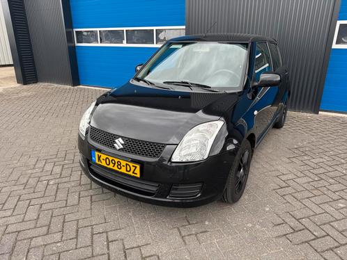 Suzuki Swift 1.3 5D 2008 Zwart, Auto's, Suzuki, Particulier, Swift, Benzine, C, Hatchback, Handgeschakeld, Geïmporteerd, Zwart