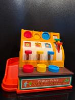 Vintage Fisher Price Kassa + 6 Munten, in goede staat., Ophalen, Gebruikt, Jongen of Meisje