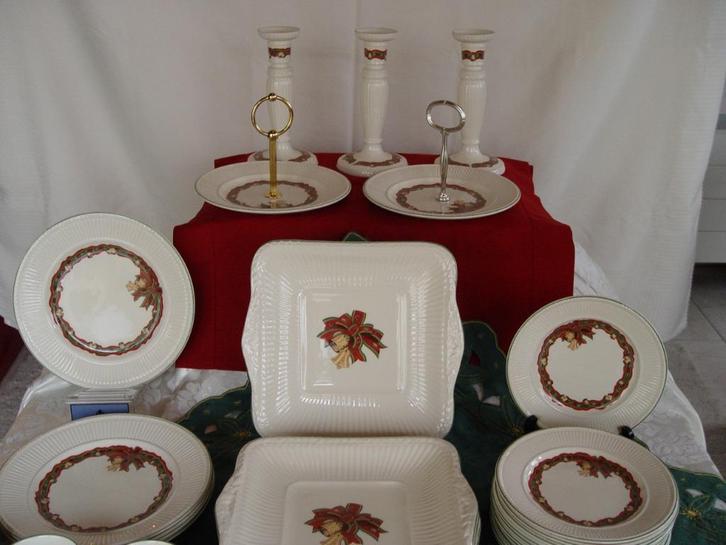 Wedgwood christmas time kerst kerstservies los te koop, Huis en Inrichting, Keuken | Servies, Zo goed als nieuw, Overige typen