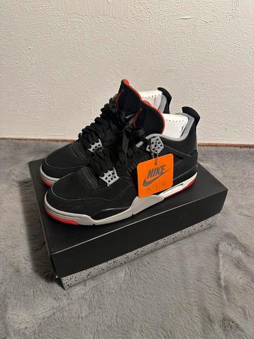 Nike Jordan 4 Bred 2019 beschikbaar voor biedingen