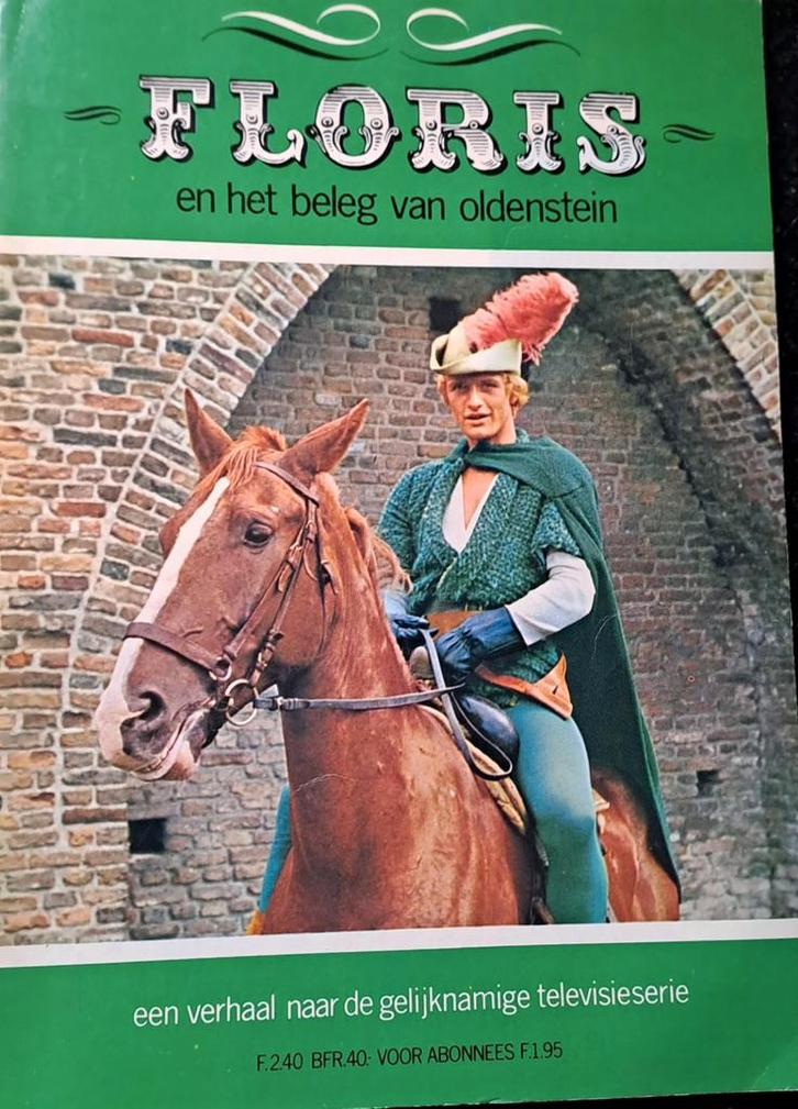 2 Vintage Floris Stripboeken (1969/1970), Boeken, Film, Tv en Media, Gelezen, Tv-serie, Ophalen of Verzenden
