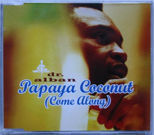 Dr. Alban - Papaya Coconut (come along) (4 track CD Maxi), Cd's en Dvd's, Cd Singles, Zo goed als nieuw, Dance, 1 single, Maxi-single