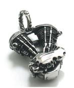 Harley Davidson Panhead hanger RVS 316L 74 gram met ketting, Overige materialen, Overige voorstellingen, Nieuw, Ophalen of Verzenden