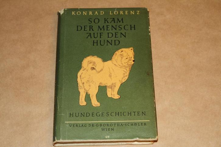 So kam der Mensch auf den Hund - Hondenverhalen - 1954, Boeken, Dieren en Huisdieren, Gelezen, Honden, Ophalen of Verzenden