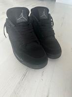 Jordan 4 black cats, Ophalen of Verzenden, Zo goed als nieuw, Zwart