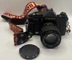 Canon F-1 met FD 100mm 1:2.8 lens, Ophalen of Verzenden, Zo goed als nieuw, Spiegelreflex, Canon