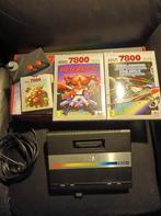 Atari 7800+ met games 7800, Met games, Atari 7800 of Flashback, Ophalen of Verzenden, Zo goed als nieuw
