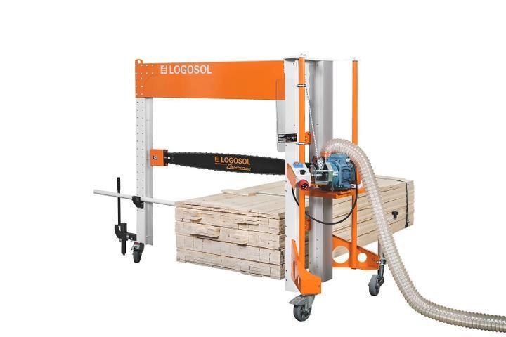 Logosol PK1500 PAKKETZAAG 8KW, Doe-het-zelf en Verbouw, Gereedschap | Zaagmachines, Nieuw, Cirkelzaag, 1200 watt of meer, 70 mm of meer