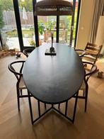 Westwing eettafel stalenpoten ovaal, Ophalen, 100 tot 150 cm, 200 cm of meer, Zo goed als nieuw