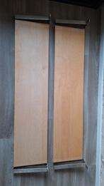 2x IKEA Ekby Järpen plank (11928 cm) met Bjärnum steunen, Met plank(en), Minder dan 50 cm, Gebruikt, 100 tot 150 cm
