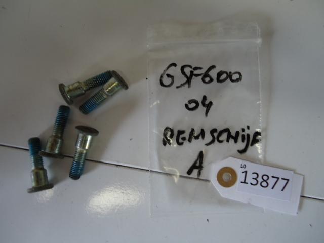 GSF600 2000 - 2004 Suzuki Bout Bout remschijf D1-12095, Motoren, Accessoires | Overige