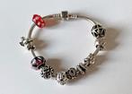 Pandora Armband met 10 Bedels, Deoudemispel@gmail.com, Deoudemispel, Ophalen of Verzenden, Zo goed als nieuw