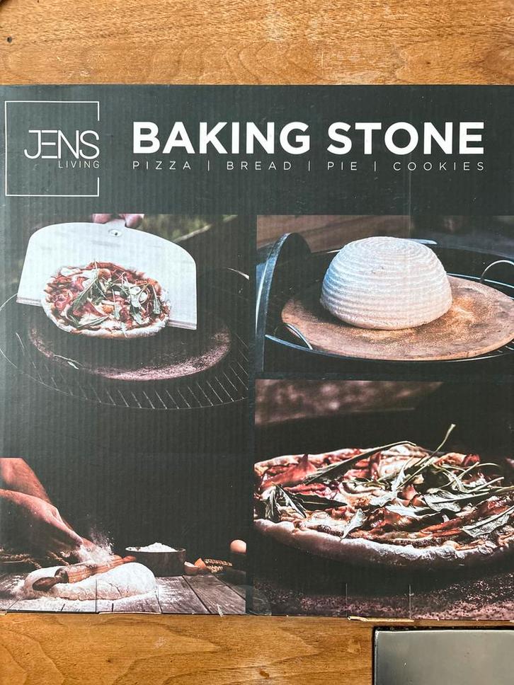 Jens Living Baksteen met Pizza Schep, Huis en Inrichting, Keuken | Keukenbenodigdheden, Nieuw, Ophalen of Verzenden
