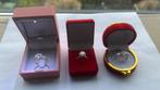3 lab grown diamanten van minimaal 4 karaat in 18k ring, Ophalen of Verzenden, Nieuw