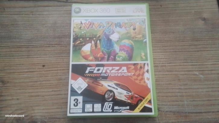 Viva Pinata & Forza 2 - Xbox 360, Spelcomputers en Games, Games | Xbox 360, Gebruikt, Simulatie, 1 speler, Vanaf 3 jaar, Eén computer