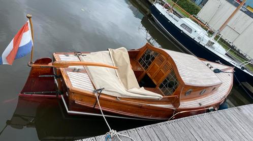 Klassieke Grundel sloep 7m – teakdek, diesel, vaarklaar, Watersport en Boten, Sloepen, Gebruikt, 6 meter of meer, Binnenboordmotor