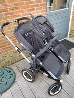 Bugaboo Duo kinderwagen - zeer compleet!, Bugaboo, Zo goed als nieuw, Verstelbare duwstang, Ophalen