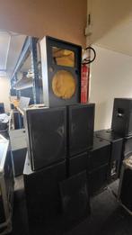 3 lege Topkasten 12 inch incl. Filters, Audio, Tv en Foto, Luidsprekers, Ophalen of Verzenden, Gebruikt