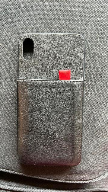Hoesje met pasjeshouder iphone XS max beschikbaar voor biedingen