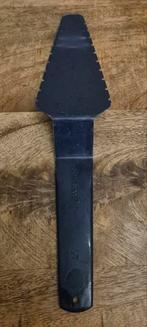 Tupperware taartschep. Blauw, Huis en Inrichting, Ophalen of Verzenden, Gebruikt, Kunststof, Los bestek