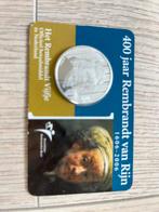 Rembrandt Vijfje 2006 zilver coincards, Postzegels en Munten, Munten | Nederland, Zilver, Ophalen of Verzenden, Losse munt, 5 gulden