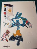 Zeefdruk zinkografie met pleegdruk otmar alt, Antiek en Kunst, Ophalen