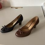 CLARKS SCHOENEN/ PUMPS BRUIN EN DONKER BLAUW, Pumps, Blauw, Ophalen of Verzenden, Zo goed als nieuw