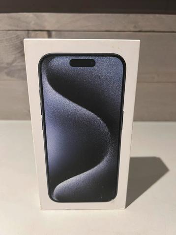iPhone 15 Pro 128GB Blauw Titanium beschikbaar voor biedingen