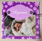 Geboortekaartje Lyvana  8-5-2014 , geboortekaartjes nl LC012, Ophalen of Verzenden, 2000 tot heden, Geboortekaartje