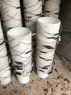 Schone witte emmers 10 liter ijzeren hengsel, Ophalen of Verzenden, Zo goed als nieuw, Kunststof