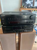 Pioneer SX-303rds en CT-W550R, Audio, Tv en Foto, Stereo-sets, Ophalen of Verzenden, Gebruikt, Cassettedeck, Pioneer