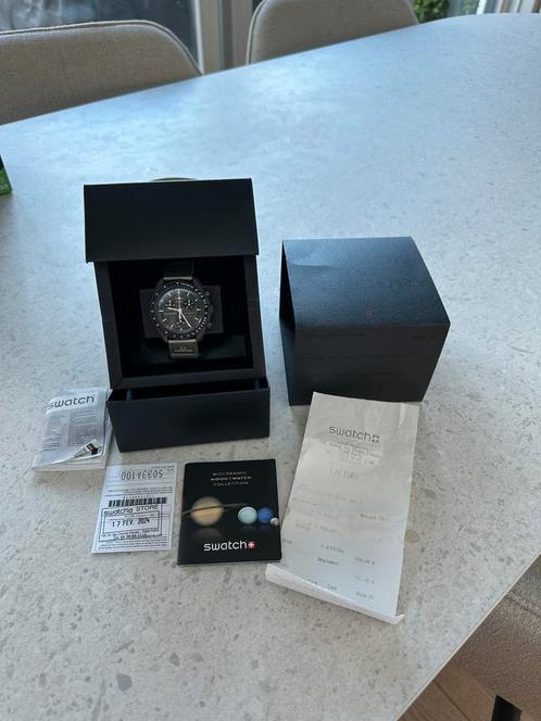 Swatch x Omega MoonSwatch 'Mission to Mercury', Sieraden, Tassen en Uiterlijk, Horloges | Heren, Nieuw, Polshorloge, Omega, Kunststof