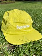 Supreme Coated Linen Camp Cap Lime, Kleding | Heren, Hoeden en Petten, Supreme, One size fits all, Ophalen of Verzenden, Pet