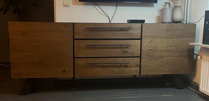 Xooon Dressoirkast - 210cm, Huis en Inrichting, Kasten | Dressoirs, Zo goed als nieuw, 200 cm of meer, 25 tot 50 cm, Met lade(s)