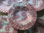 Engels rood borden the Hunter, Antiek en Kunst, Antiek | Servies los, Ophalen of Verzenden