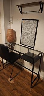 Bureau + bureaustoel, Huis en Inrichting, Bureaus, Ophalen, Zo goed als nieuw