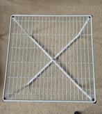 Witte Jarpen tafel van Ikea, Niels Gammelgaard, Gebruikt, Metaal of Aluminium, 55 tot 75 cm, Rechthoekig